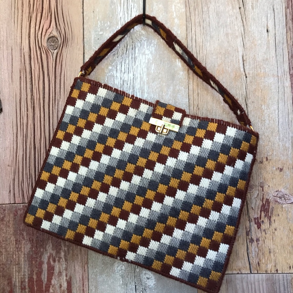 Vintage Needlework Purse